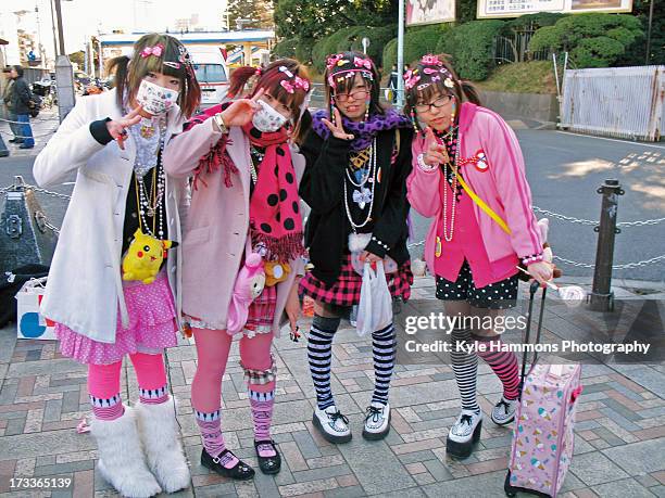 Cos-play-zuku"is a subculture of Tokyo consisting mainly of teenage girls from the small towns and bedroom communities surrounding Tokyo who gather...