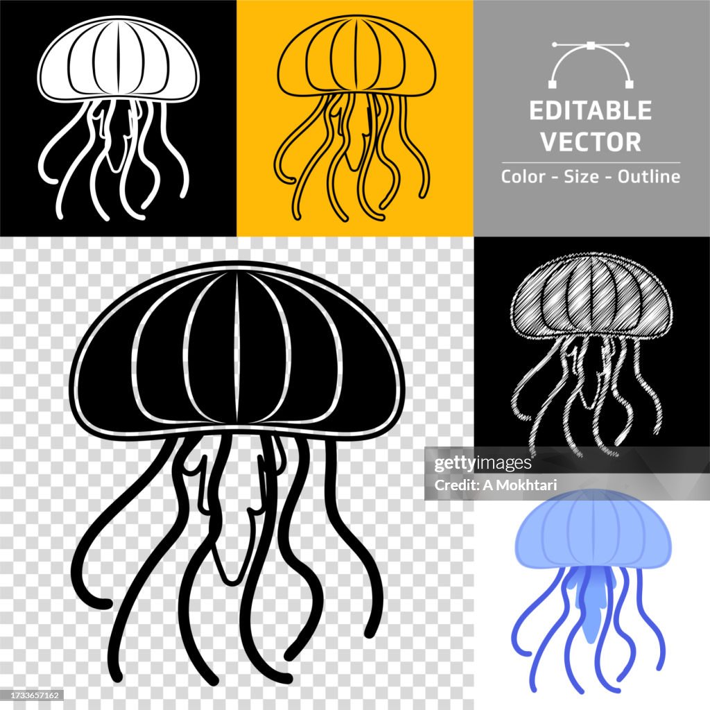 Jellyfish icon.