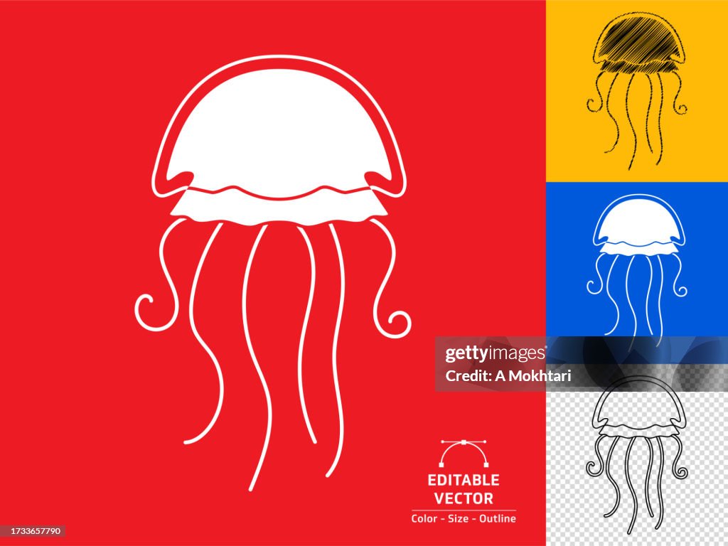 Jellyfish icon.