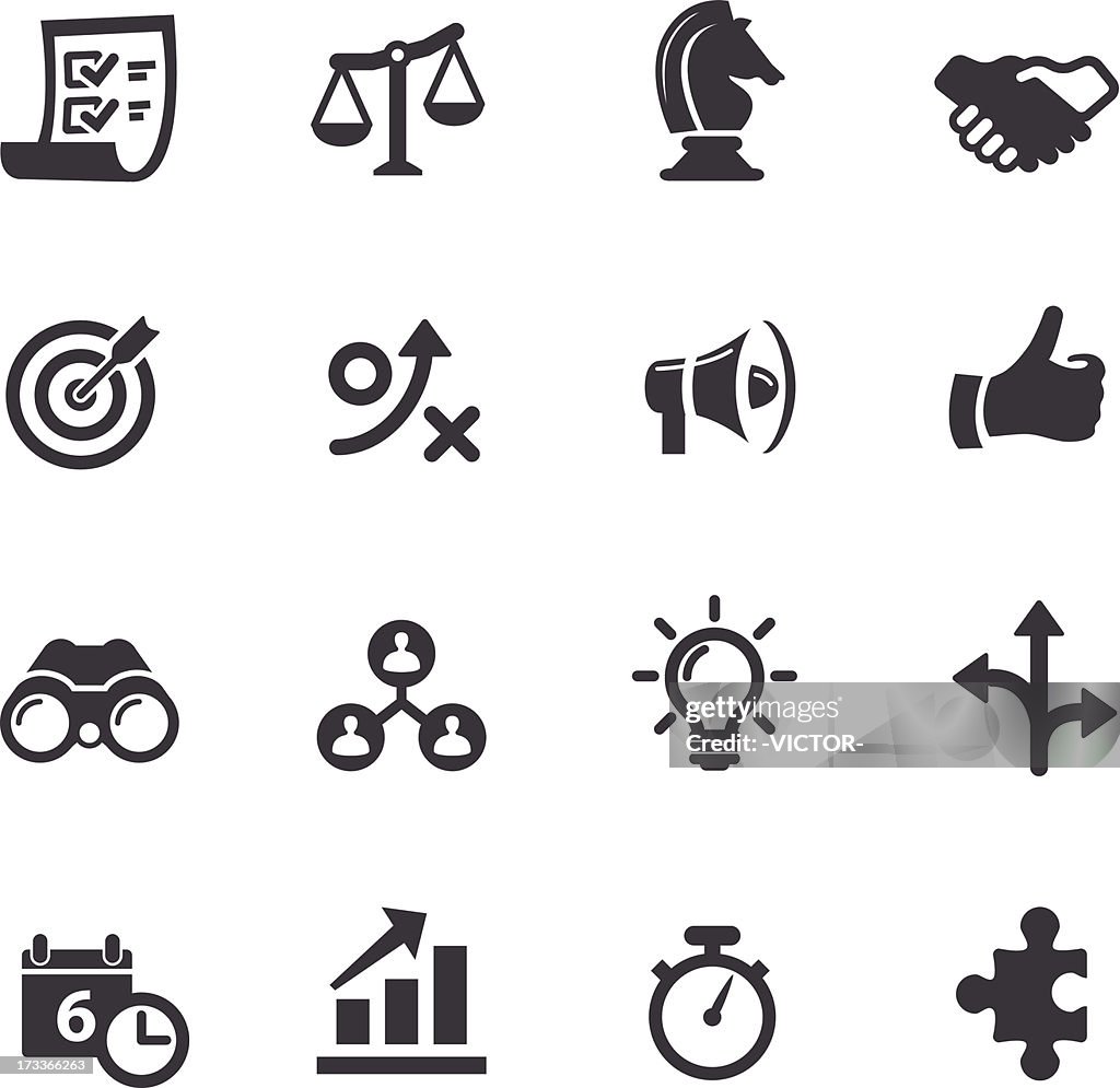 Strategy and Business Icons - Acme Series