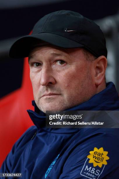 Steve Holland, England assistant coach before the UEFA EURO 2024 European qualifier match between England and Italy at Wembley Stadium on October 17,...