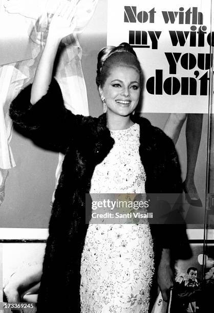 Actress Virna Lisi posing for a photo on January 10,1966 in New York, New York.