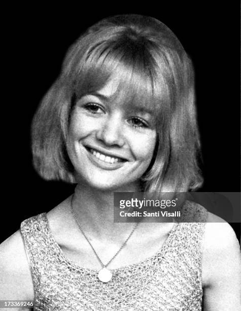 Actress Judy Geeson posing for a portrait on October 10,1968 in New York, New York.
