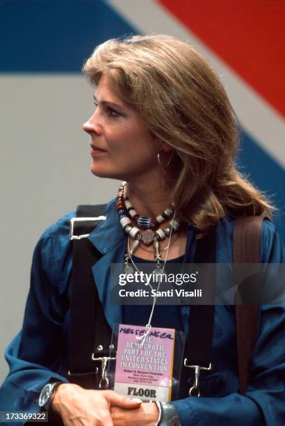 Actress Candice Bergen at a Convention on July 12,1976 in New York, New York.