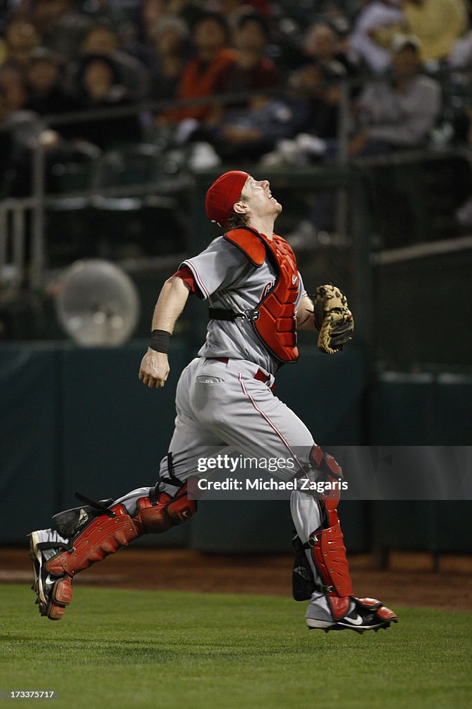 Cincinnati Reds v Oakland Athletics