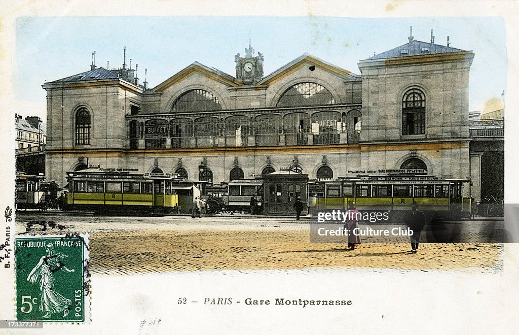 Gare Montparnasse, Paris, c. 1900