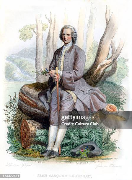 Jean-Jacques Rousseau. Genevan philosopher and writer whose political philosophy greatly influenced the French Revolution, the American Revolution...