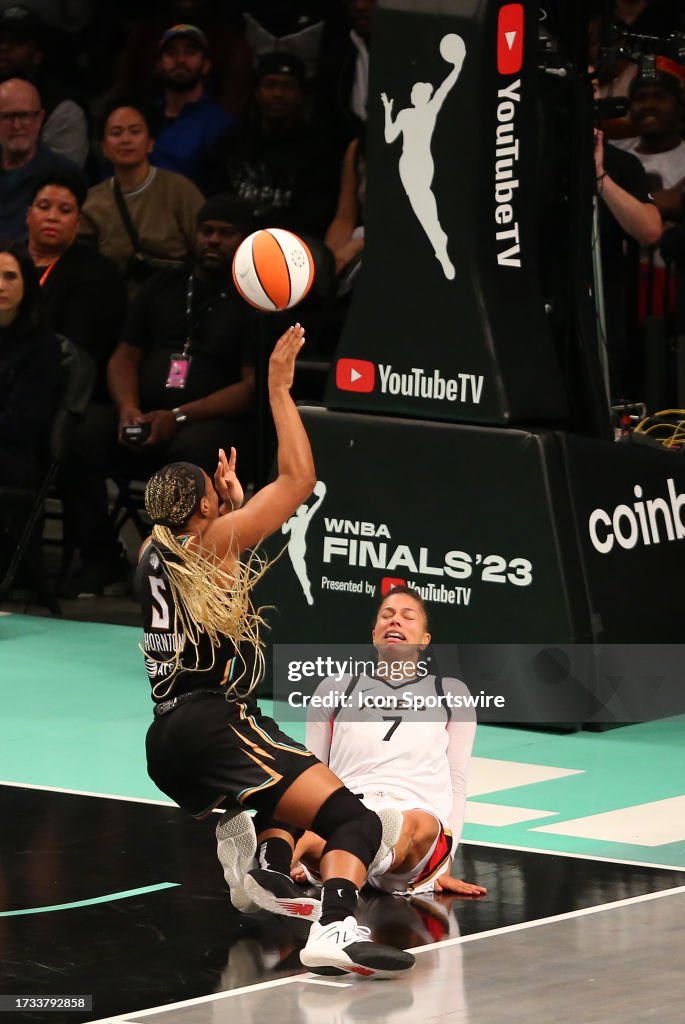 Wnba Offense Las Vegas Aces forward Alysha Clark picks up the offensive foul... News ...