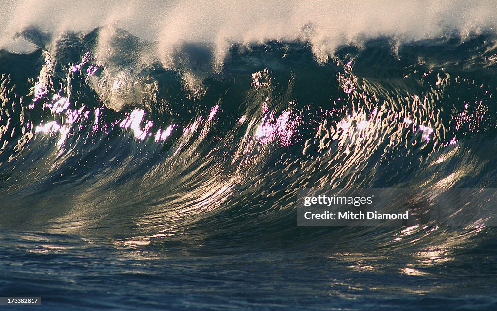 Powerful waves in Mexico