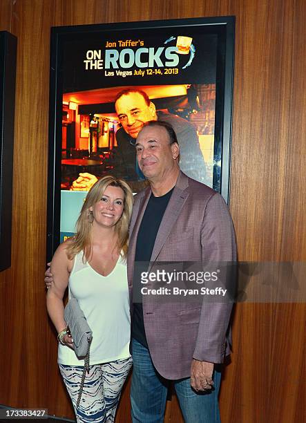 Nicole Taffer and Nightclub & Bar Media Group President and host and Co-Executive Producer of the Spike television show 'Bar Rescue' Jon Taffer...