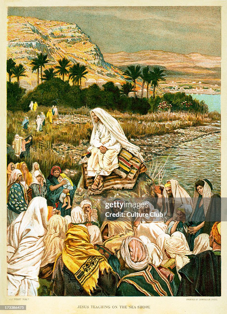 Jesus Teaching on the Sea Shore - St Mark