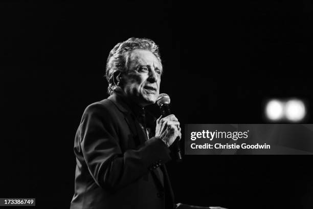 Frankie Valli & The Four Seasons perform on stage at the Royal Albert Hall on June 25, 2013 in London, England.