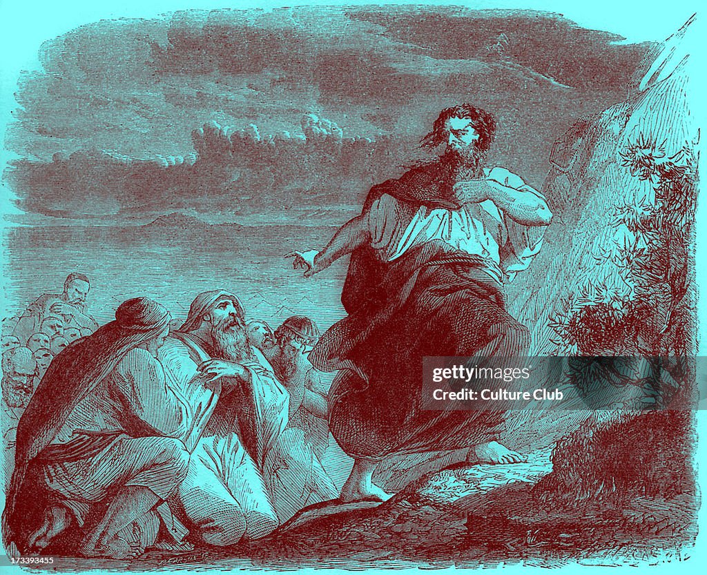Moses and the seventy elders
