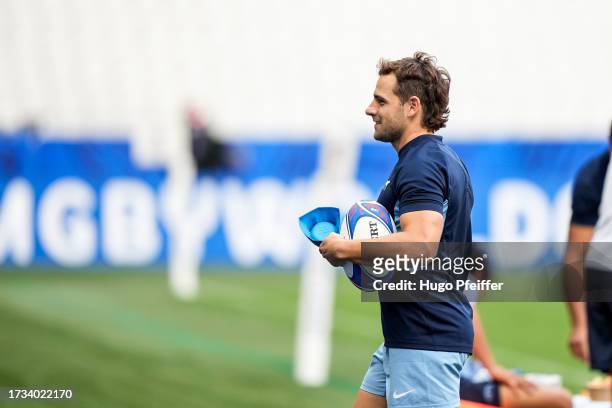 Nicolas SANCHEZ of Argentina during the Training session and Press Conference of Argentine at Stade de France on October 19, 2023 in Paris, France.