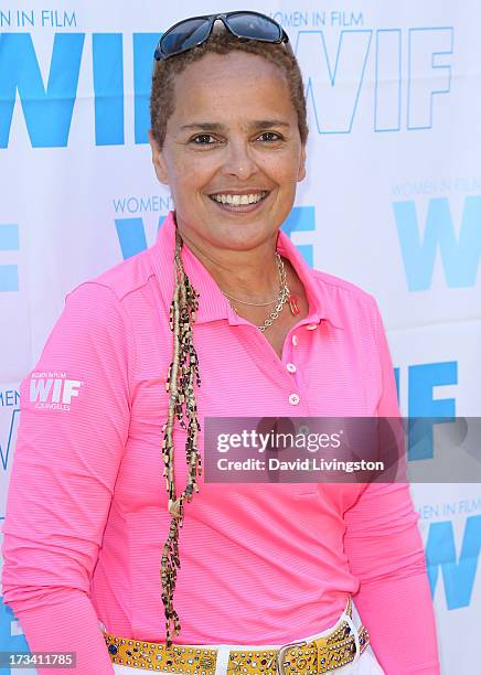 Actress Shari Belafonte attends Women In Film's 16th Annual Malibu Celebrity Golf Classic on July 13, 2013 in Malibu, California.