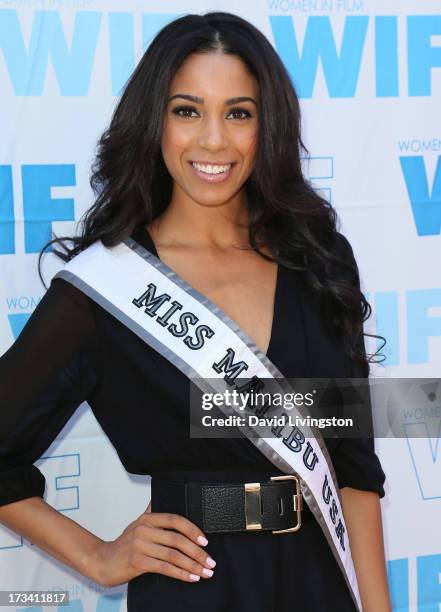 Miss Malibu USA Brittany McGowan attends Women In Film's 16th Annual Malibu Celebrity Golf Classic on July 13, 2013 in Malibu, California.