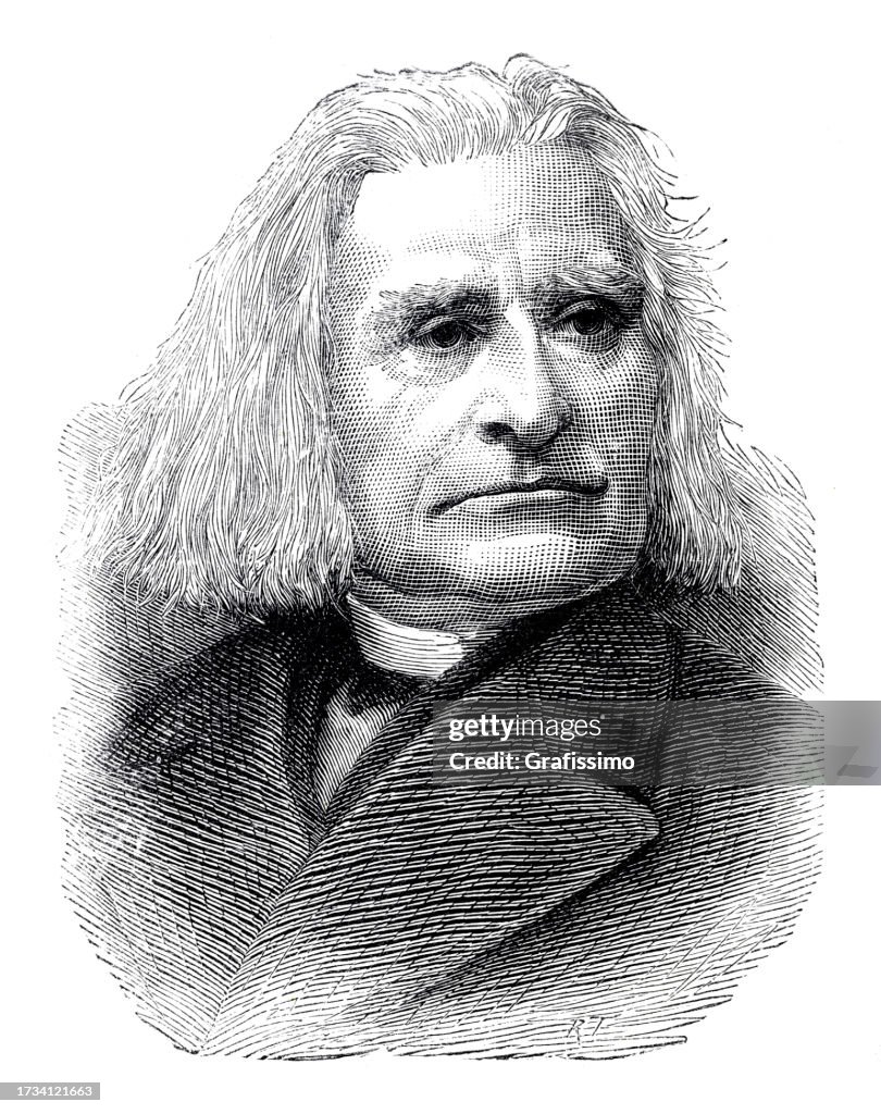 Franz Liszt hungarian composer portrait 1886