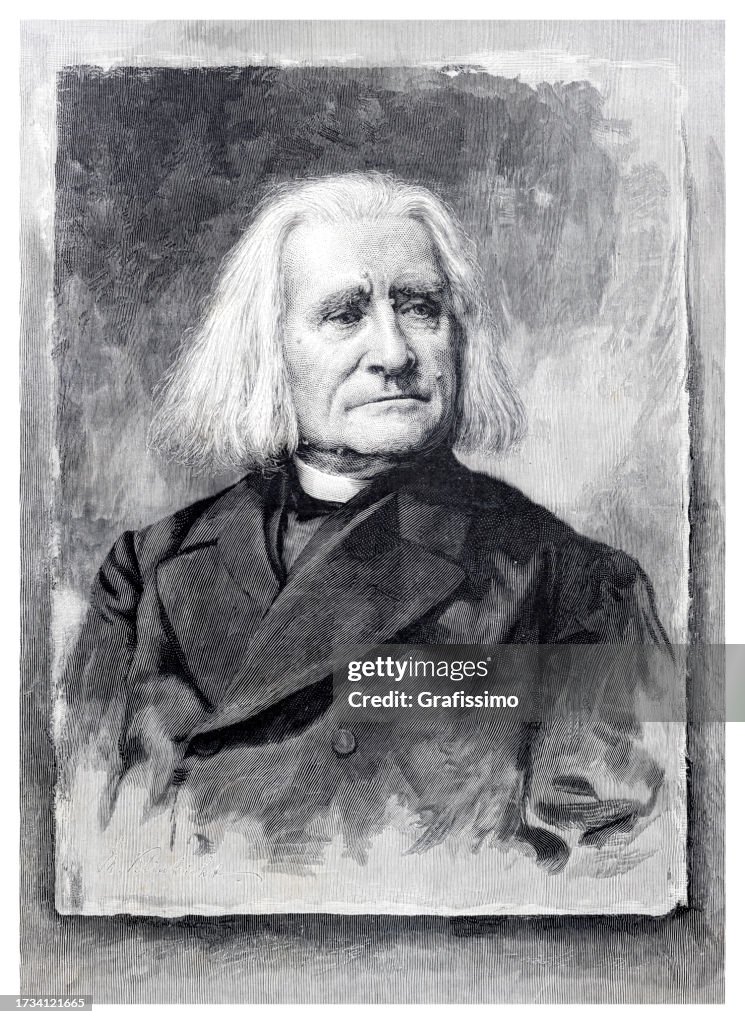 Franz Liszt hungarian composer portrait 1886