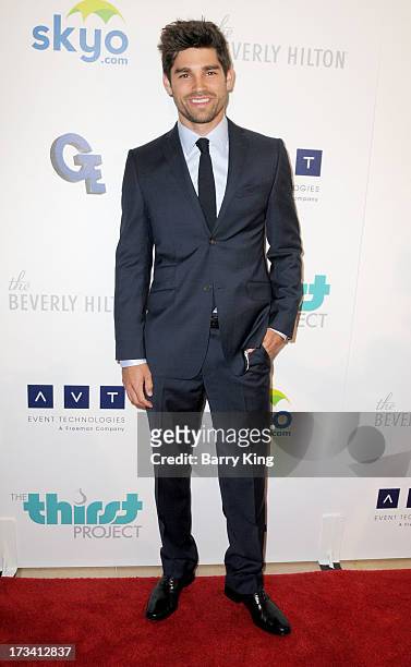 Actor/musician Justin Gaston attends the 4th Annual Thirst Gala on June 25, 2013 at The Beverly Hilton Hotel in Beverly Hills, California.