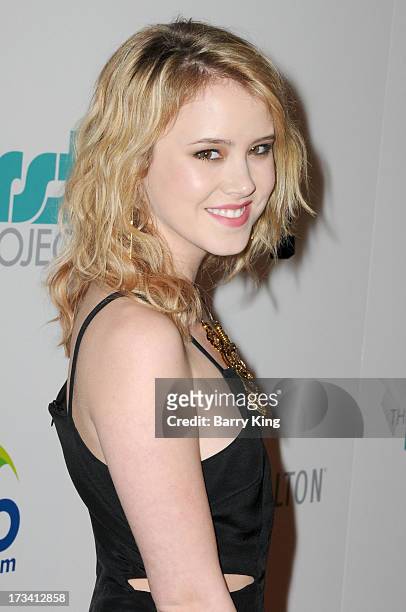 Actress Taylor Spreitler attends the 4th Annual Thirst Gala on June 25, 2013 at The Beverly Hilton Hotel in Beverly Hills, California.