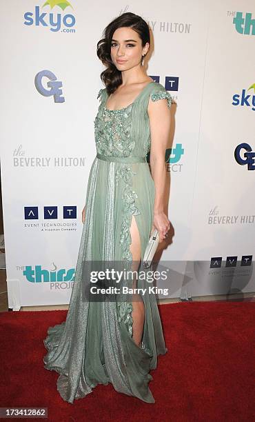 Actress Crystal Reed attends the 4th Annual Thirst Gala on June 25, 2013 at The Beverly Hilton Hotel in Beverly Hills, California.