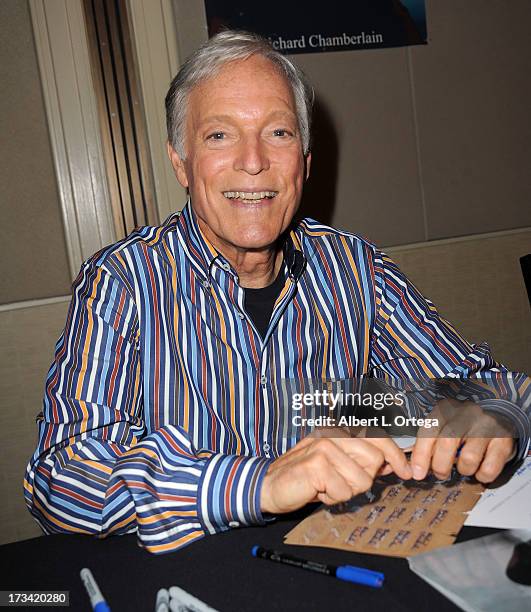 Actor Richard Chamberlin participates in The Hollywood Show held at Westin LAX Hotel on July 13, 2013 in Los Angeles, California.