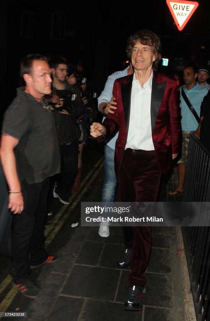 Celebrity Sightings In London - July 13, 2013