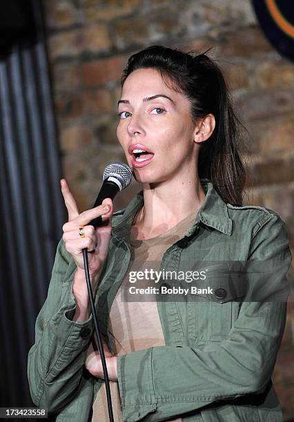 Whitney Cummings performs at The Stress Factory Comedy Club on July 13, 2013 in New Brunswick, New Jersey.