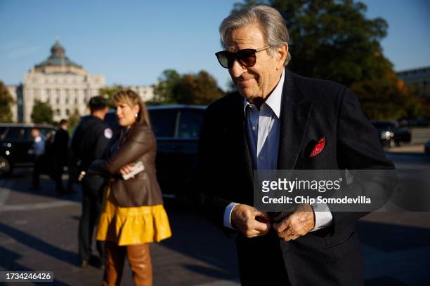 Paul Pelosi, husband of Rep. Nancy Pelosi arrives at a rally of House Democrats on the East Steps of the U.S. Capitol on October 13, 2023 in...