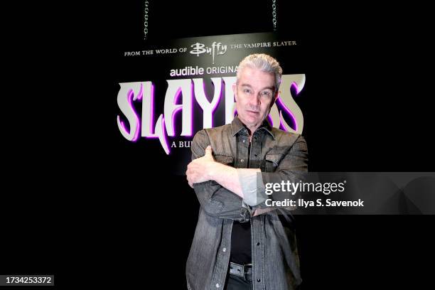 Audible Original “Slayers: A Buffyverse Story” Series Stars James Marsters at “The Slayers Society” New York Comic Con Activation at Javits Center on...