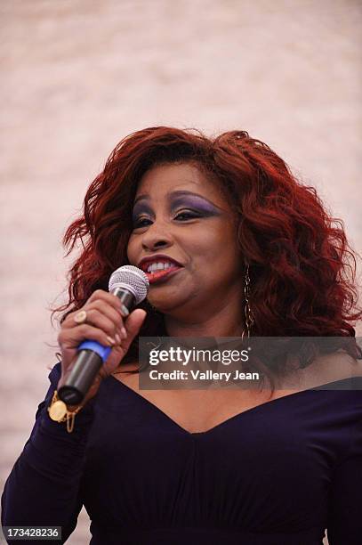 Chaka Khan attends The 9th Annual Success Summit hosted by Dress For Success Worldwide at Epic Hotel on July 13, 2013 in Miami, Florida.