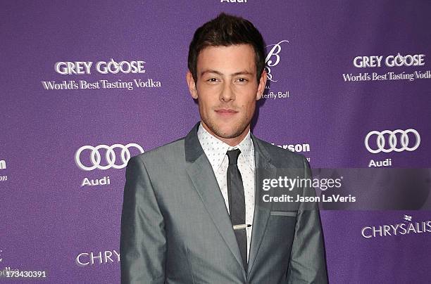 Actor Cory Monteith attends the 12th annual Chrysalis Butterfly Ball on June 8, 2013 in Los Angeles, California.