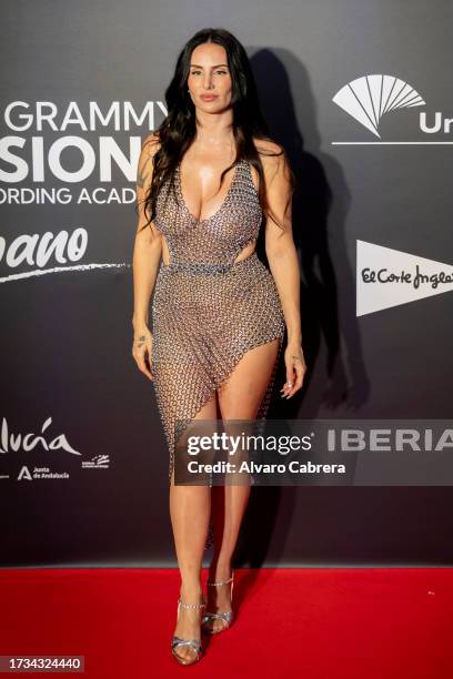 La Mala Rodriguez attends the Latin Grammy Sessions Urbano Malaga Photocall on October 13, 2023 in Malaga, Spain.