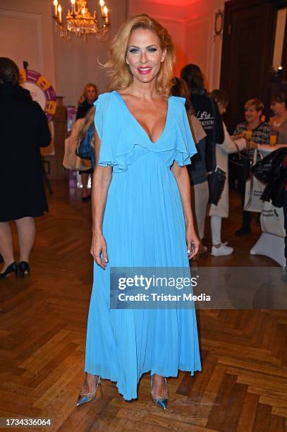 Sonya Kraus at the German Animal Welfare Award Gala at Meistersaal on October 19, 2023 in Berlin, Germany.