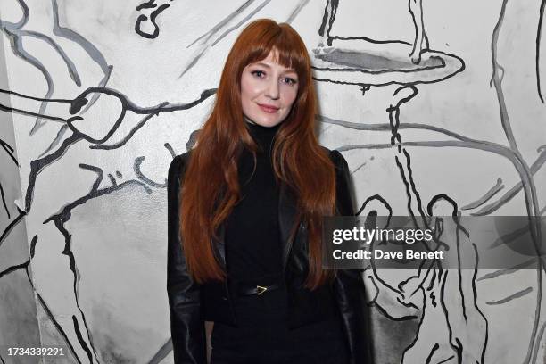 Nicola Roberts attends an after party celebrating the new cast of "Cabaret At The Kit Kat Club" on October 19, 2023 in London, England.