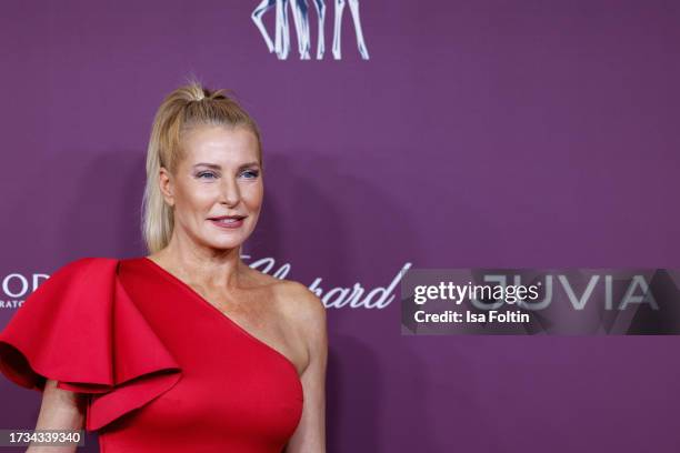 Giulia Siegel during the Juvia X Tribute To Bambi 2023 at JW Marriott Hotel Berlin on October 19, 2023 in Berlin, Germany.