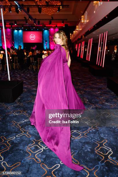 Bettina Cramer during the Juvia X Tribute To Bambi 2023 at JW Marriott Hotel Berlin on October 19, 2023 in Berlin, Germany.