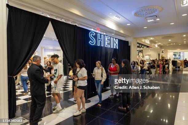 Ontario, CA Shoppers Cristopher Lewis, of Fontana and his fiancé Raysa Rubio, of Rancho Cucamonga, lead the line of shoppers get the first...