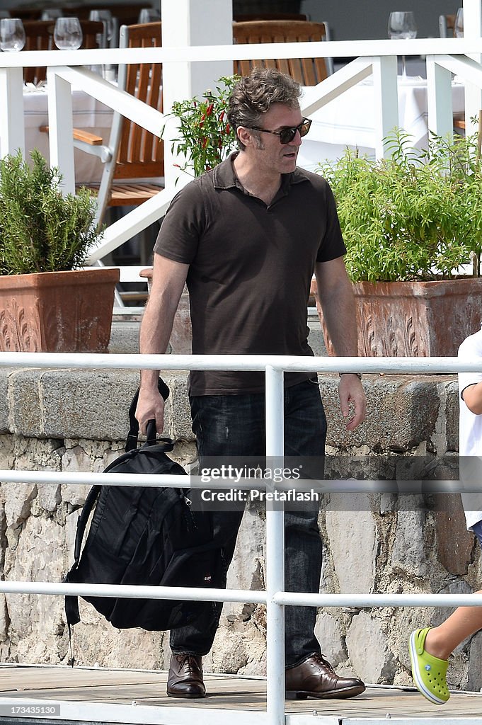 Celebrity Sightings At The 2013 Ischia Global Fest - July 14, 2013