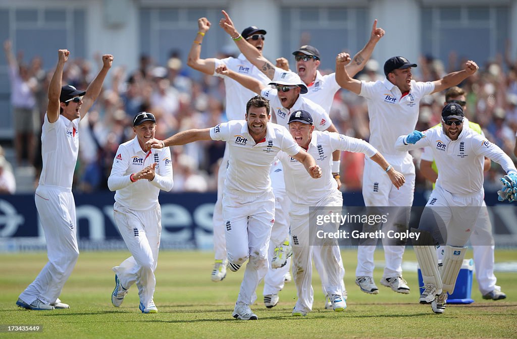 England v Australia: 1st Investec Ashes Test - Day Five
