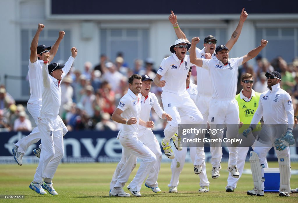 England v Australia: 1st Investec Ashes Test - Day Five