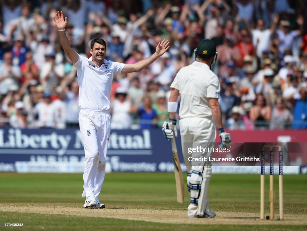 England v Australia: 1st Investec Ashes Test - Day Five