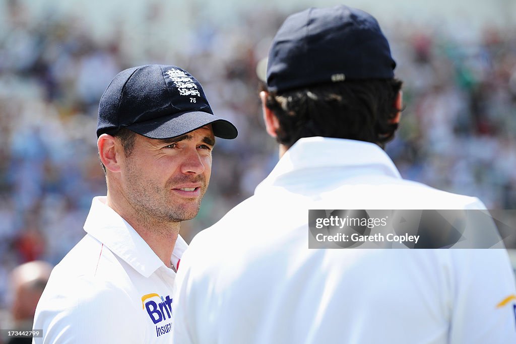 England v Australia: 1st Investec Ashes Test - Day Five