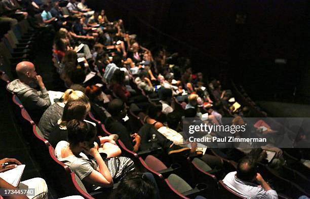 General atmosphere at the Sundance Institute NY Short Film Lab at BAM Rose Cinemas on July 14, 2013 in the Brooklyn borough of New York City.