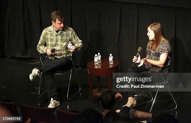 Mike Plante and Emily Doe attend the Sundance Institute NY Short Film Lab at BAM Rose Cinemas on July 14, 2013 in the Brooklyn borough of New York...