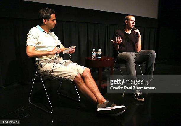 Howard Gertler and Craig Zobel attend the Sundance Institute NY Short Film Lab at BAM Rose Cinemas on July 14, 2013 in the Brooklyn borough of New...