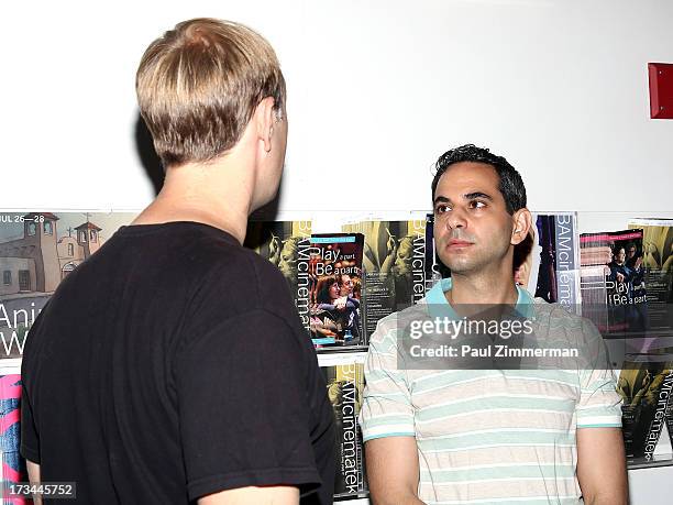 Craig Zobel and Howard Gertler attend the Sundance Institute NY Short Film Lab at BAM Rose Cinemas on July 14, 2013 in the Brooklyn borough of New...