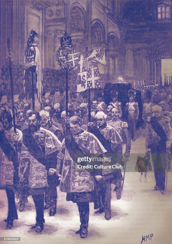 Burial of Arthur Wellesley, 1st Duke of Wellington