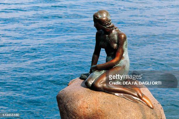 The Little Mermaid, by Edward Eriksen, Copenhagen, Denmark.