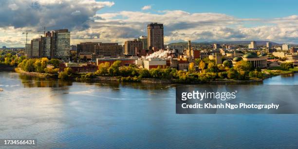 gatineau cityscape, quebec province, canada. - gatineau stock pictures, royalty-free photos & images